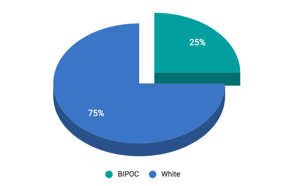 FY21 Percentage of BIPOC Staff
