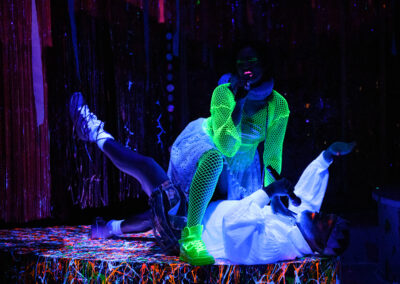 Izzy Sazak & Trey Lyford in UV Light