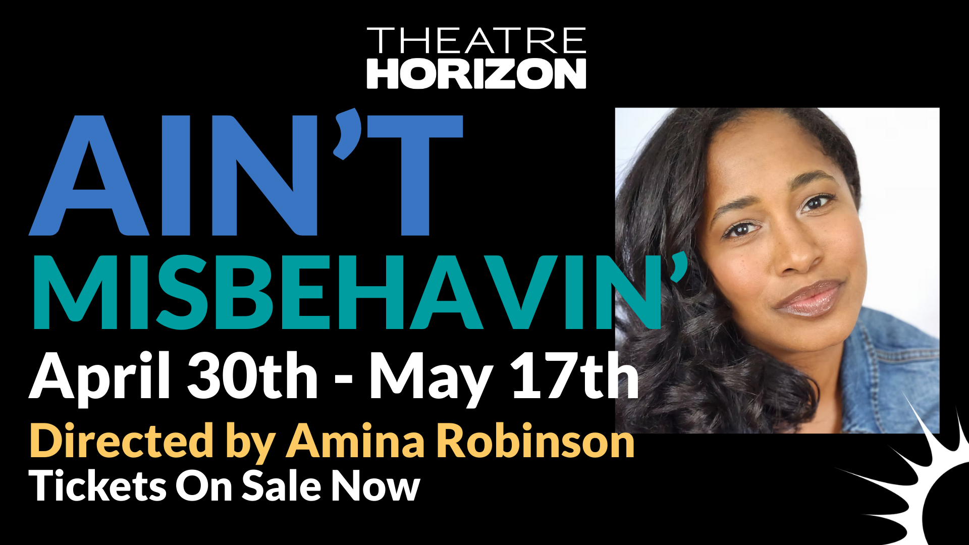 A picture of Jess Johnson singing with Holiday Concert in white letters