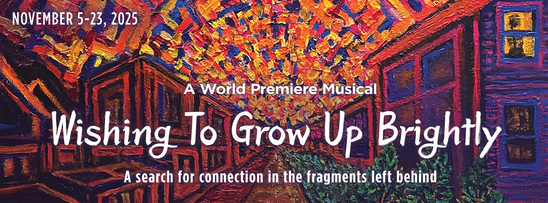 TH_WishingToGrowUpBrightly_1920x711WebsiteSlider A picture of Jess Johnson singing with Holiday Concert in white letters