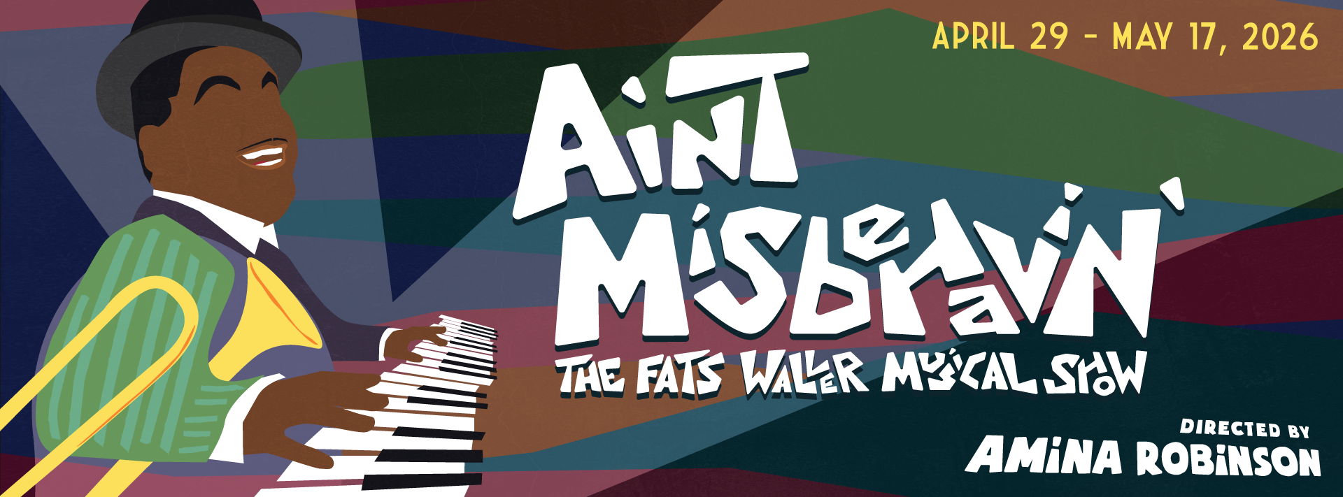 A picture of Jess Johnson singing with Holiday Concert in white letters