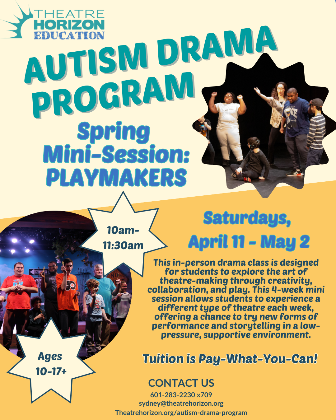 Autism Drama Flyer